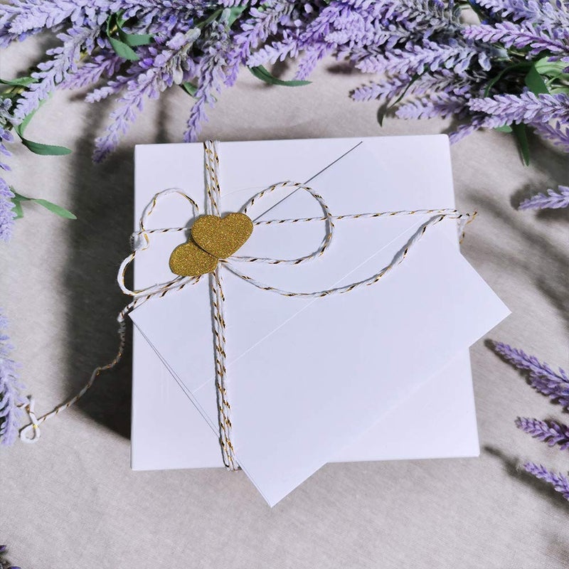 Supla 150 Pcs Bulk A2 Invitation Envelopes in White Peel & Press Self Seal 4 3/8 x 5 3/4 Envelopes RSVP Return Envelopes 95lbs. Paper Stock for Wedding Party Invitations Announcement Greeting Cards - Image 3